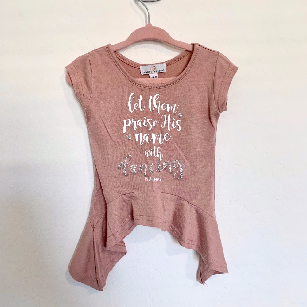 Bailey's Blossoms Custom Praise His Name Shirt Top